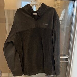 Columbia fleece quarter button up XXL